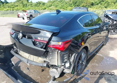 2022 Acura Ilx Premium A-Spec Packages/Technology A-Spec Packages from USA, damaged, VIN 19UDE2F84NA008360